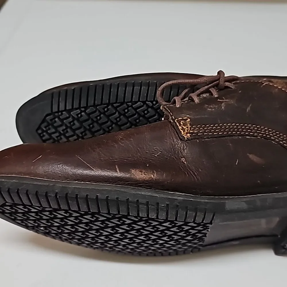 Timberland Earthkeepers Cobleton Brown Leather Oxford Shoes Men’s Size 10‎